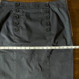 Ann Taylor Button Accent Pencil  Casual Career  Size 10